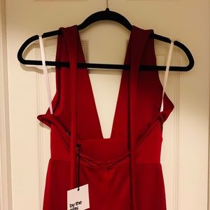Revolve Red Jumpsuit